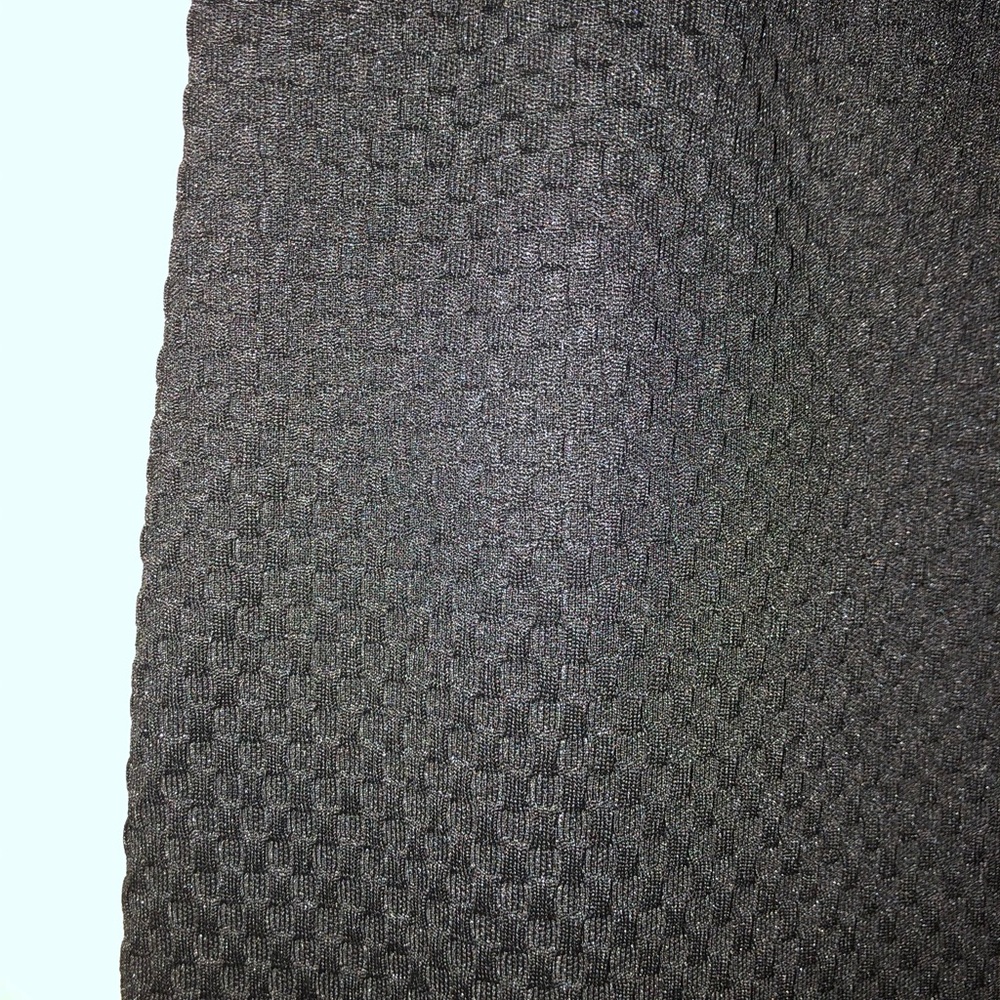 Alfani Black Textured Pencil Skirt - Picture 2 of 5
